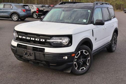 Oxford White 2022 Ford Bronco Sport Outer Banks