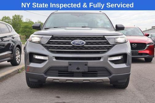 Gray Metallic 2023 Ford Explorer XLT