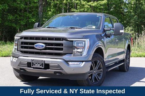 Gray Metallic 2022 Ford F-150 Lariat