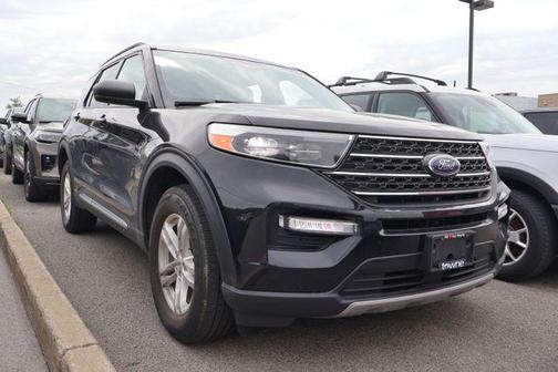 Agate Black Metallic 2023 Ford Explorer XLT