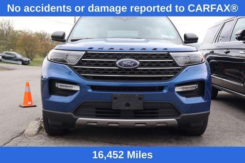 Atlas Blue Metallic 2023 Ford Explorer XLT