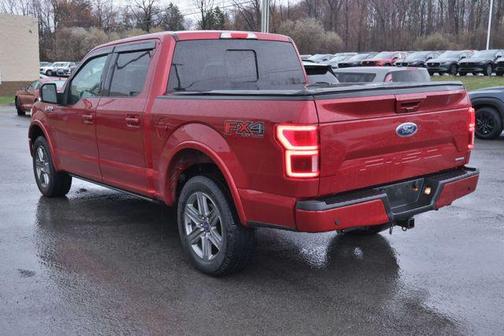 Red Metallic 2020 Ford F-150 Lariat