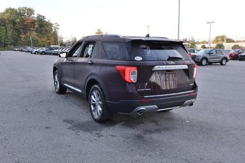 Red Metallic 2023 Ford Explorer Limited