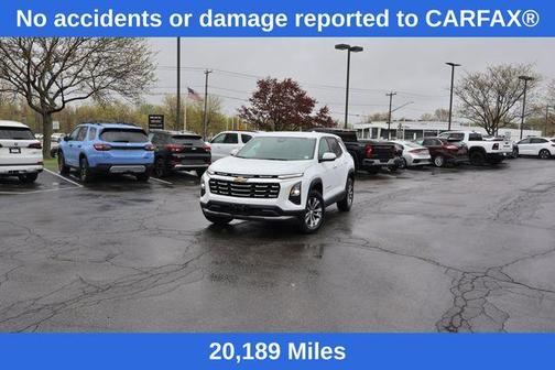 Summit White 2026 Chevrolet Equinox LT