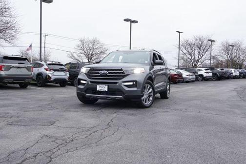 Carbonized Gray Metallic 2023 Ford Explorer XLT
