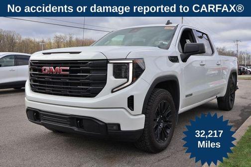 Summit White 2022 GMC Sierra 1500 Elevation