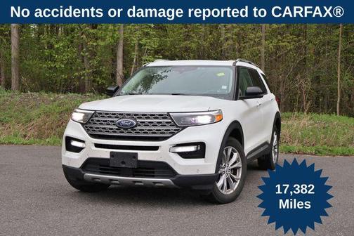 White Metallic 2023 Ford Explorer XLT