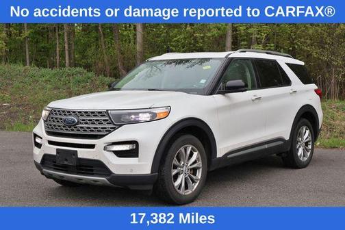 White Metallic 2023 Ford Explorer XLT