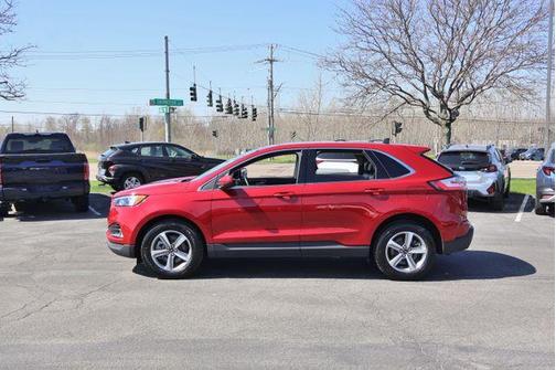 Red Metallic 2024 Ford Edge SEL