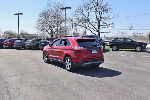 Red Metallic 2024 Ford Edge SEL