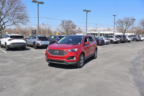 Red Metallic 2024 Ford Edge SEL
