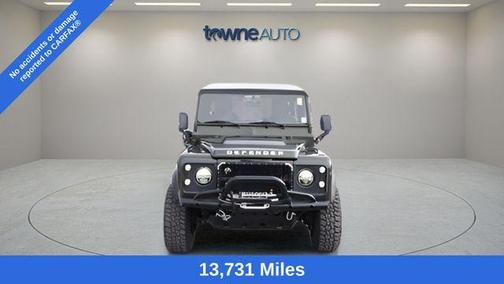 Green 1992 Land Rover Defender