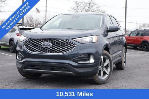 Blue Metallic 2024 Ford Edge SEL
