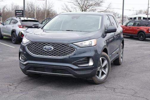 Blue Metallic 2024 Ford Edge SEL