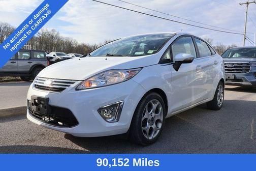 Oxford White 2011 Ford Fiesta SEL