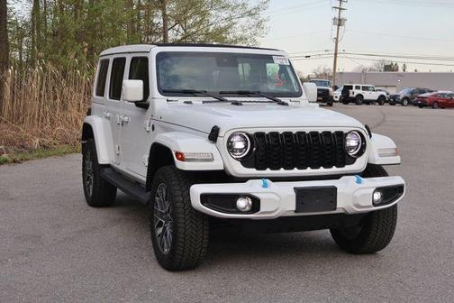 Bright White Clearcoat 2024 Jeep Wrangler 4xe High Altitude