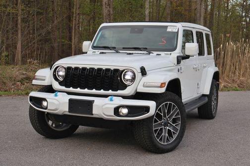 Bright White Clearcoat 2024 Jeep Wrangler 4xe High Altitude