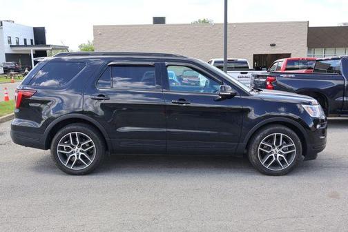 Shadow Black 2018 Ford Explorer sport