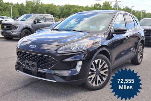 Agate Black Metallic 2020 Ford Escape Titanium