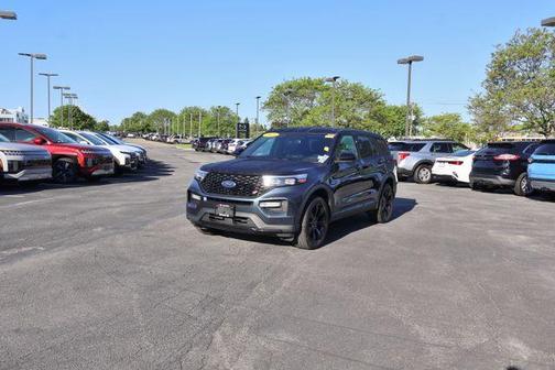 Stone Blue Metallic 2022 Ford Explorer ST