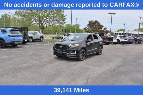 Agate Black Metallic 2022 Ford Edge ST