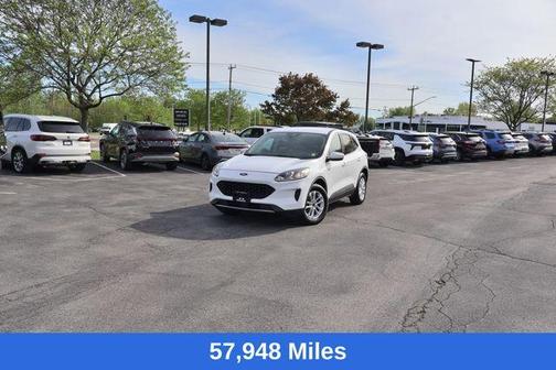 Oxford White 2020 Ford Escape SE