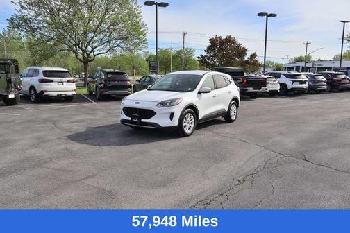 Oxford White 2020 Ford Escape SE