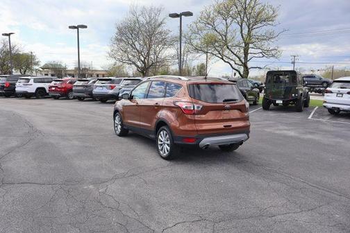 Canyon Ridge Metallic 2017 Ford Escape Titanium