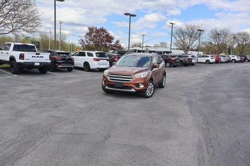 Canyon Ridge Metallic 2017 Ford Escape Titanium