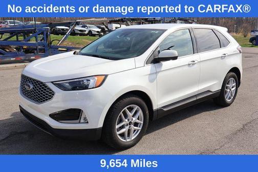 White Metallic 2024 Ford Edge SEL