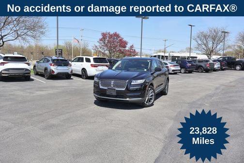 Black Metallic 2022 Lincoln Nautilus Reserve