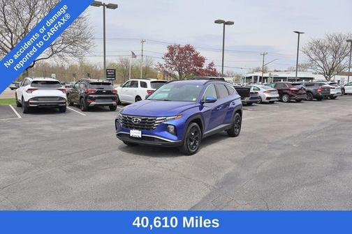 Intense Blue 2022 Hyundai TUCSON SEL