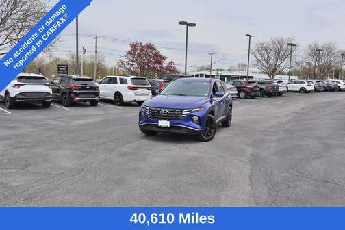 Intense Blue 2022 Hyundai TUCSON SEL