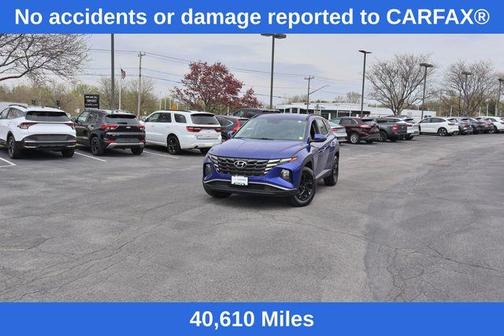 Intense Blue 2022 Hyundai TUCSON SEL