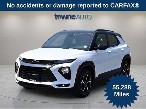 Summit White 2022 Chevrolet Trailblazer RS