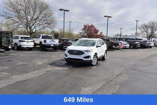 Oxford White 2024 Ford Edge SEL