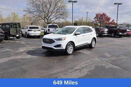 Oxford White 2024 Ford Edge SEL