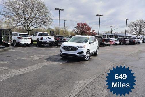 Oxford White 2024 Ford Edge SEL