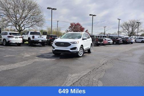 Oxford White 2024 Ford Edge SEL