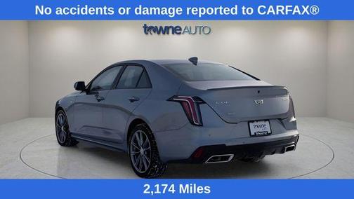 Silver Metallic 2025 Cadillac CT4 Sport