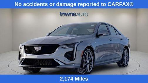 Silver Metallic 2025 Cadillac CT4 Sport