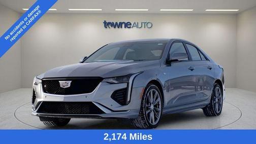 Silver Metallic 2025 Cadillac CT4 Sport