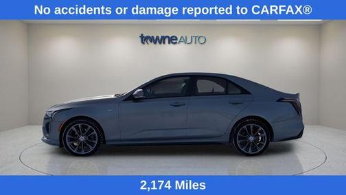 Silver Metallic 2025 Cadillac CT4 Sport