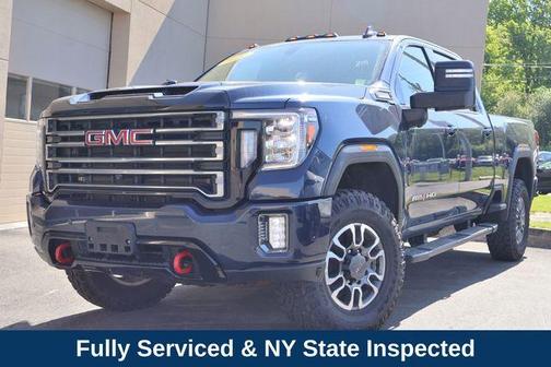 Pacific Blue Metallic 2022 GMC Sierra 2500 AT4