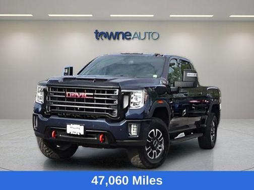 Pacific Blue Metallic 2022 GMC Sierra 2500 AT4