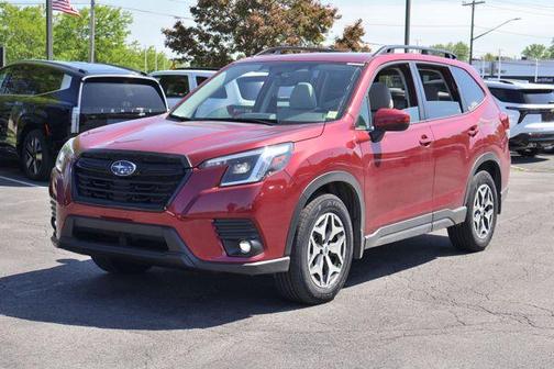 Crimson Red Pearl 2024 Subaru Forester Premium
