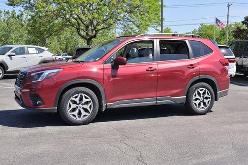Crimson Red Pearl 2024 Subaru Forester Premium