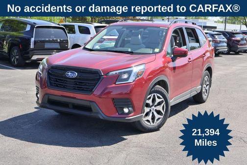 Crimson Red Pearl 2024 Subaru Forester Premium