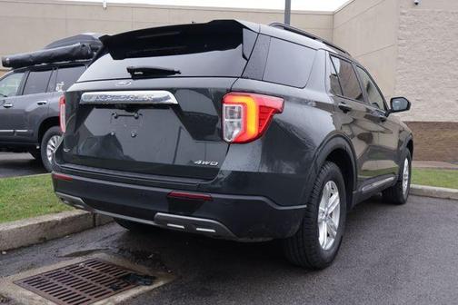 Forged Green Metallic 2022 Ford Explorer XLT