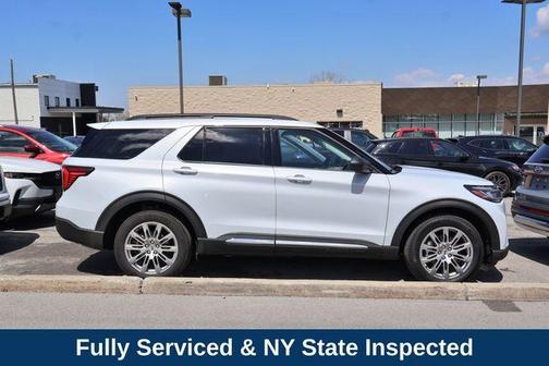 White Metallic 2025 Ford Explorer Active